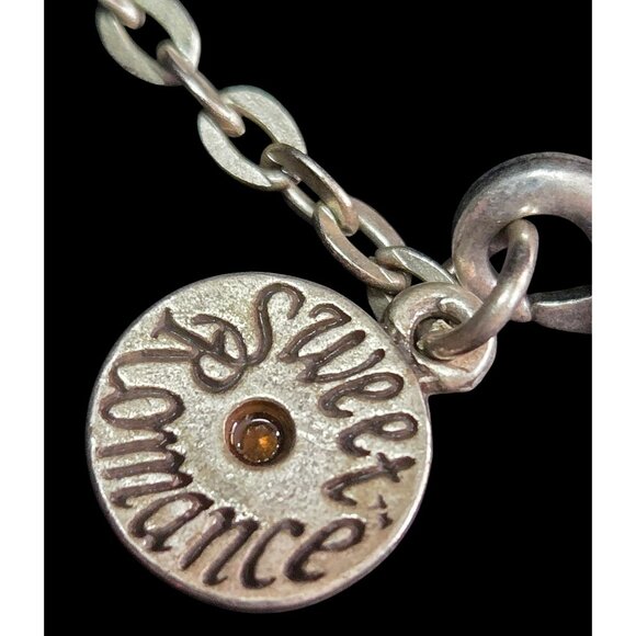 Vintage Sweet Romance Silvertond Multiple Chain Y-pendant Necklace - Picture 5 of 5